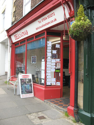 Site-specific installation exhibition at DELIcious!